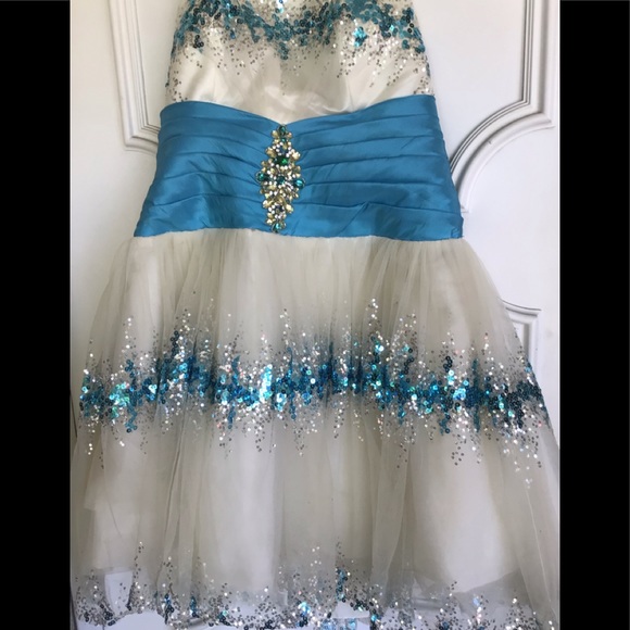 Posh Precious formal Prom gown Size 20 - Picture 1 of 10
